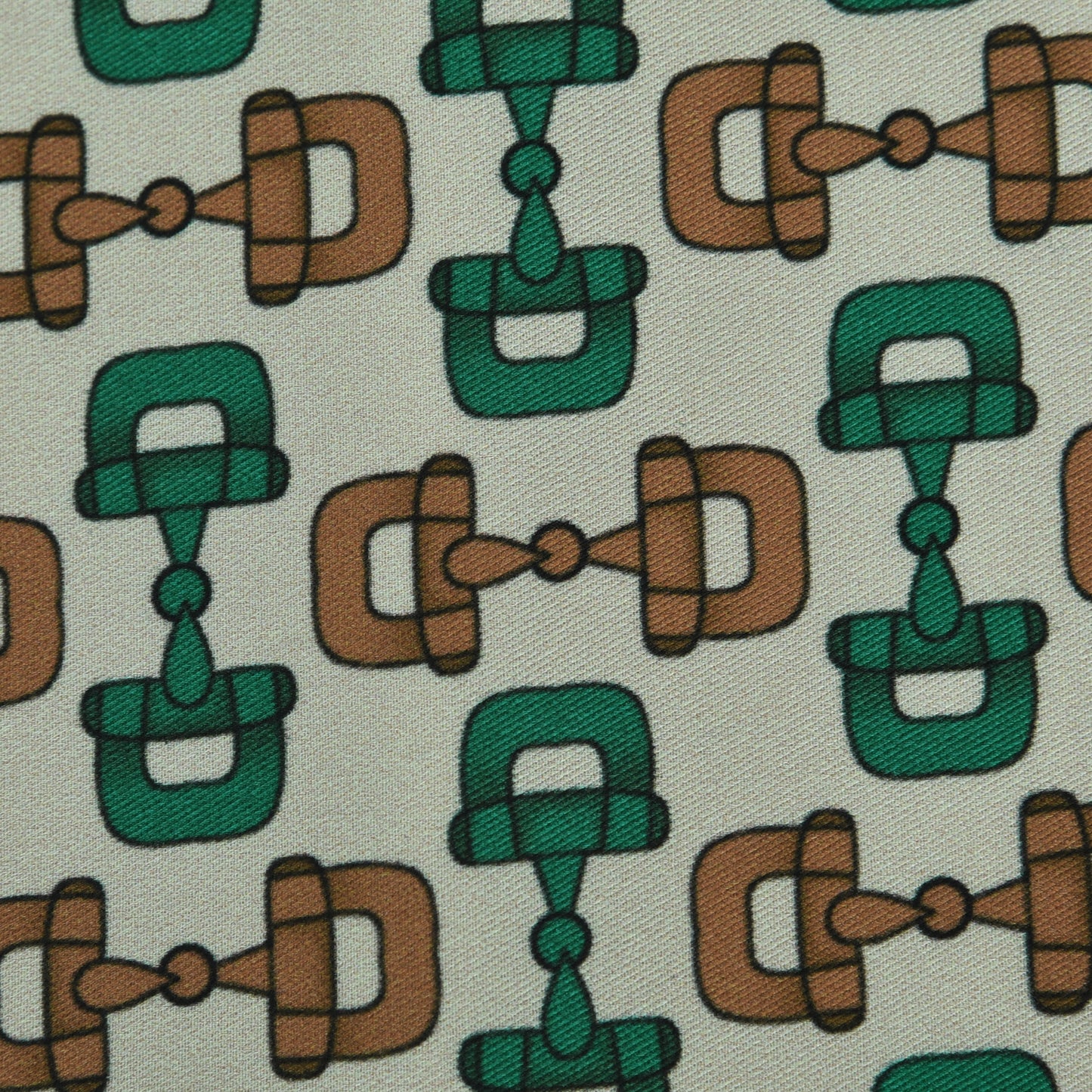 Twill Silk Print Fabric