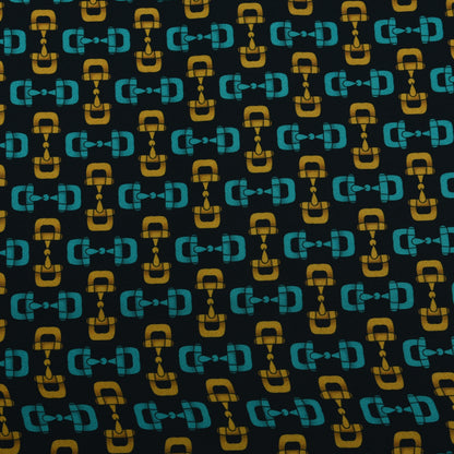Twill Silk Print Fabric