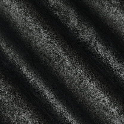 Black Color Sandwash Crepe Fabric