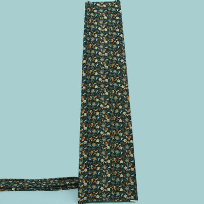 Twill Silk Print Fabric