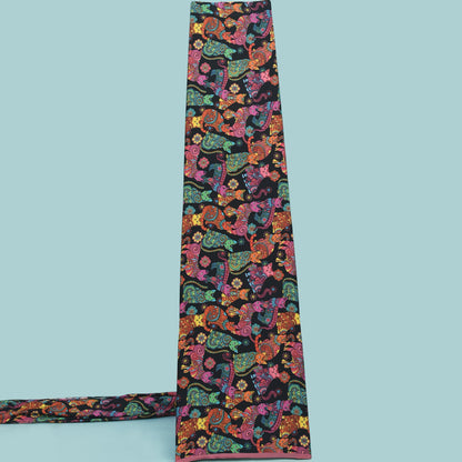 Twill Silk Print Fabric