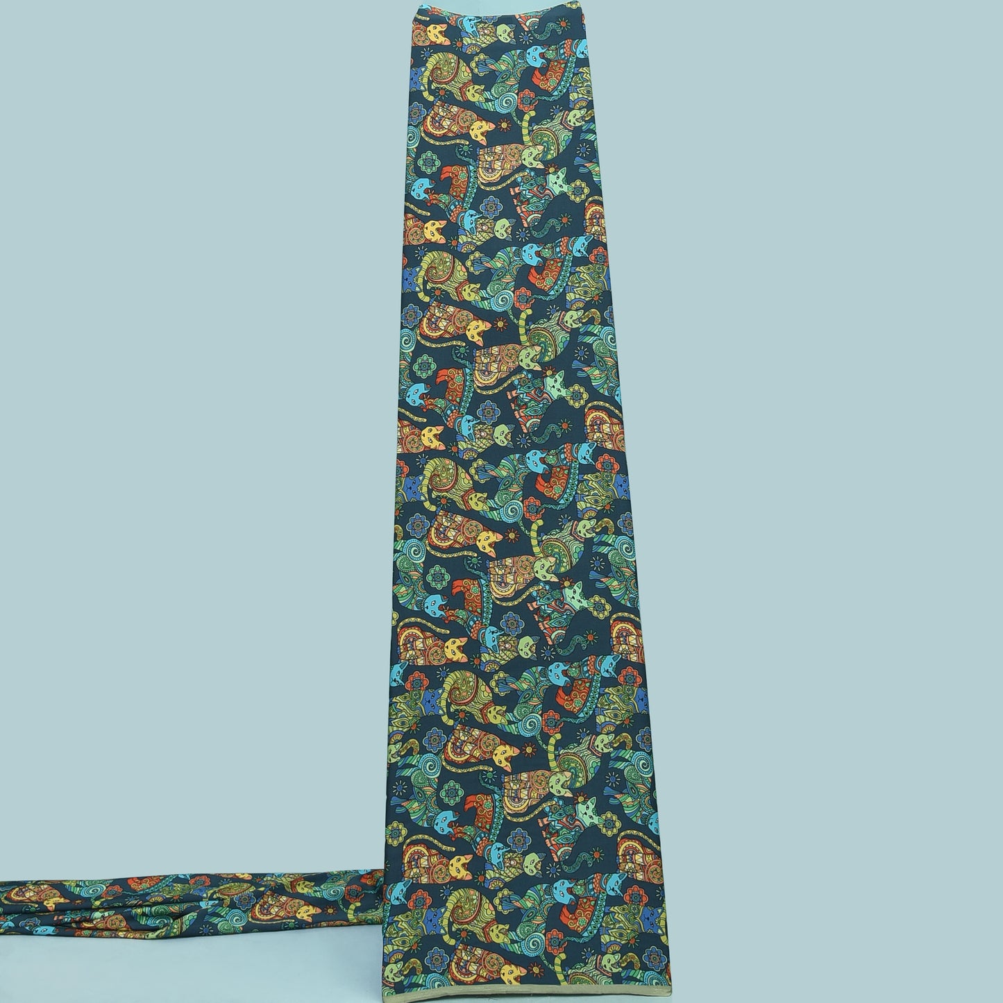 Twill Silk Print Fabric