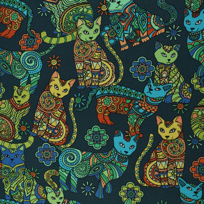 Twill Silk Print Fabric