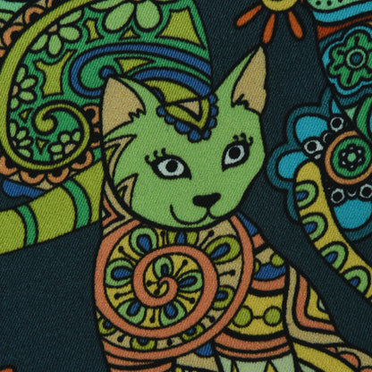 Twill Silk Print Fabric