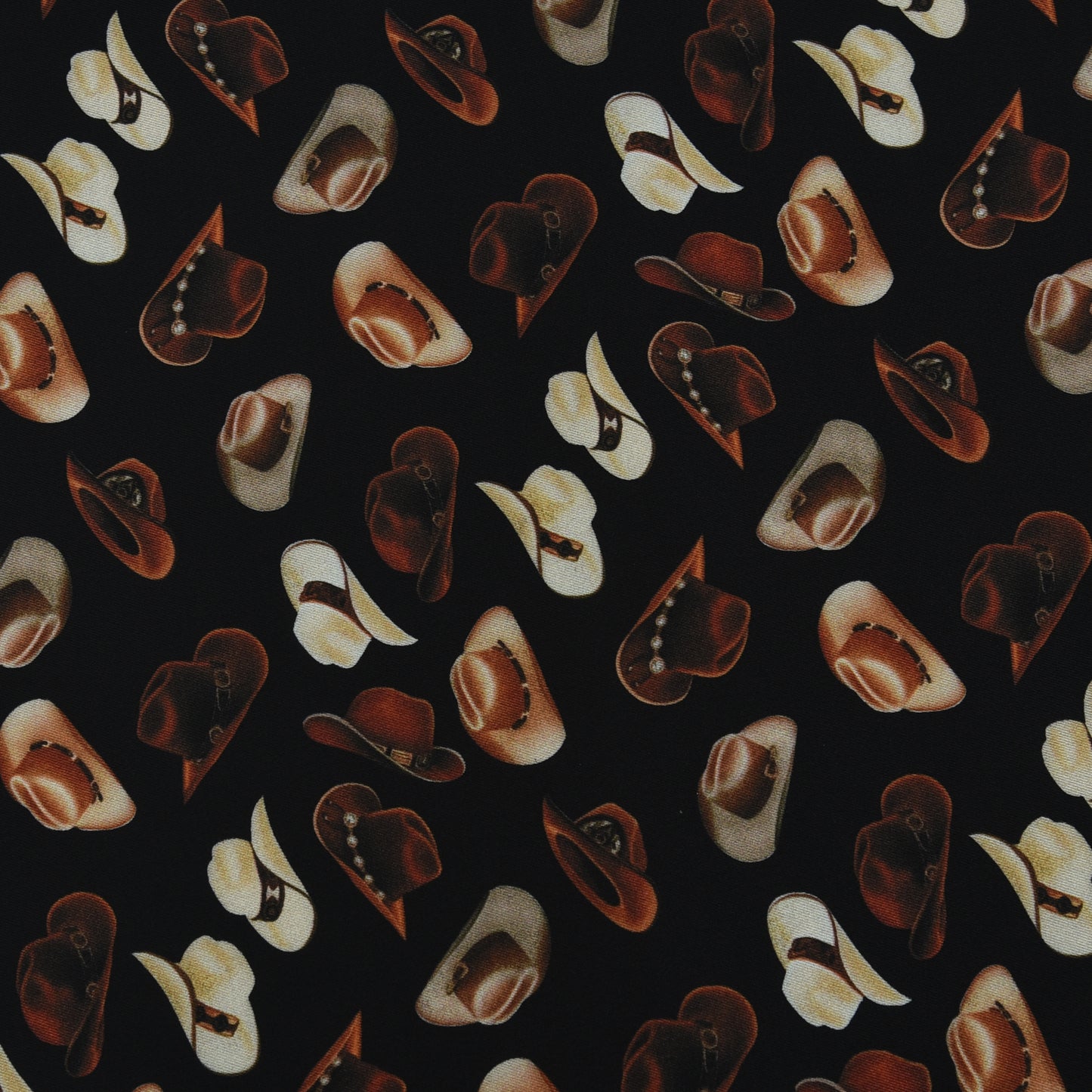Multicolor Twill Silk Print Fabric
