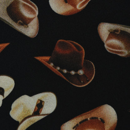 Multicolor Twill Silk Print Fabric