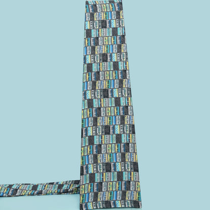 Multicolor Twill Silk Print Fabric