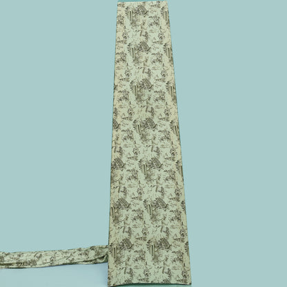 Twill Silk Print Fabric