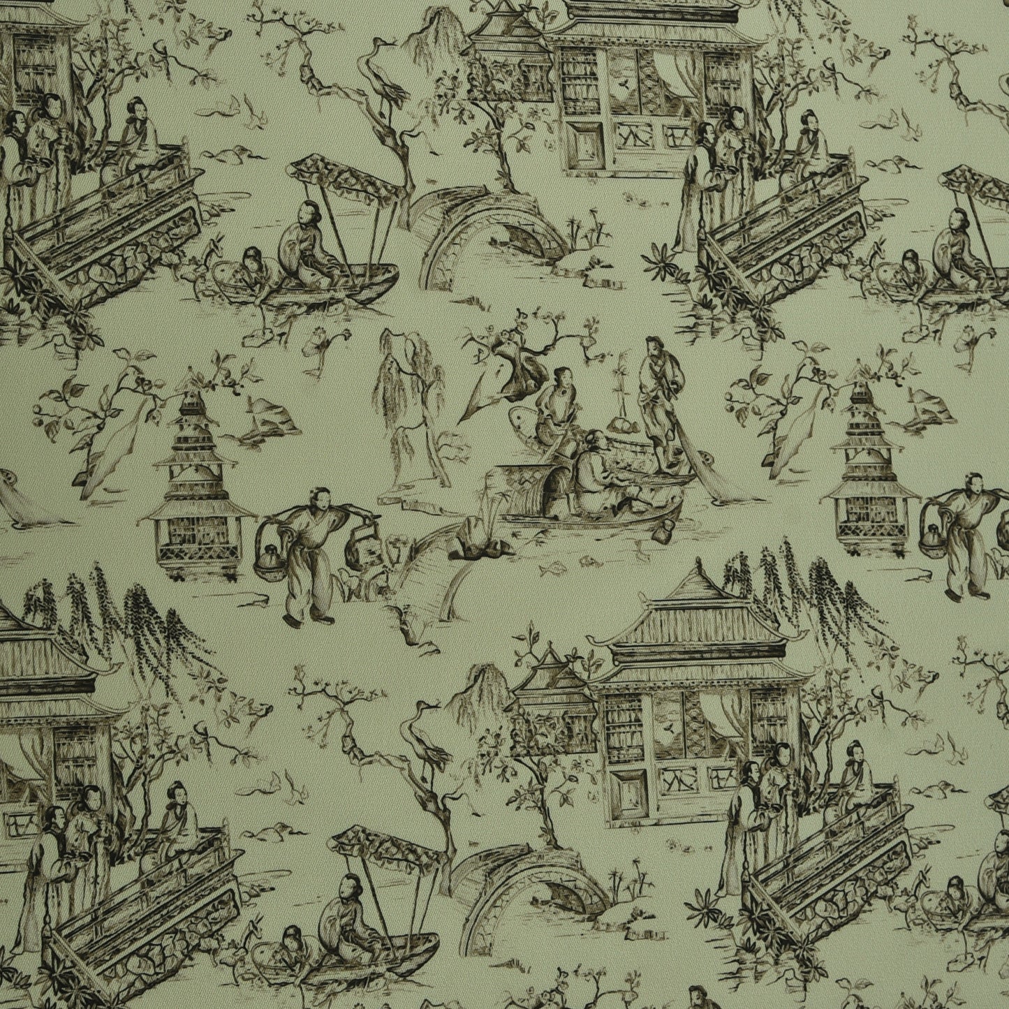 Twill Silk Print Fabric