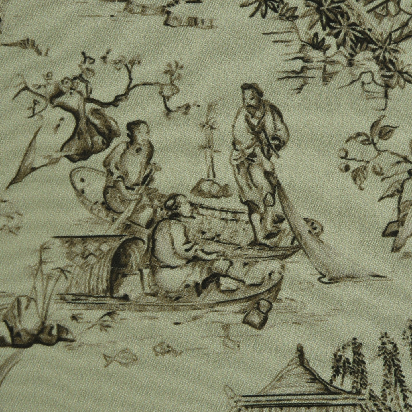 Twill Silk Print Fabric