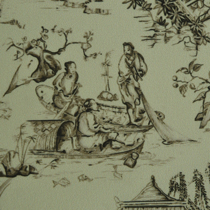 Twill Silk Print Fabric