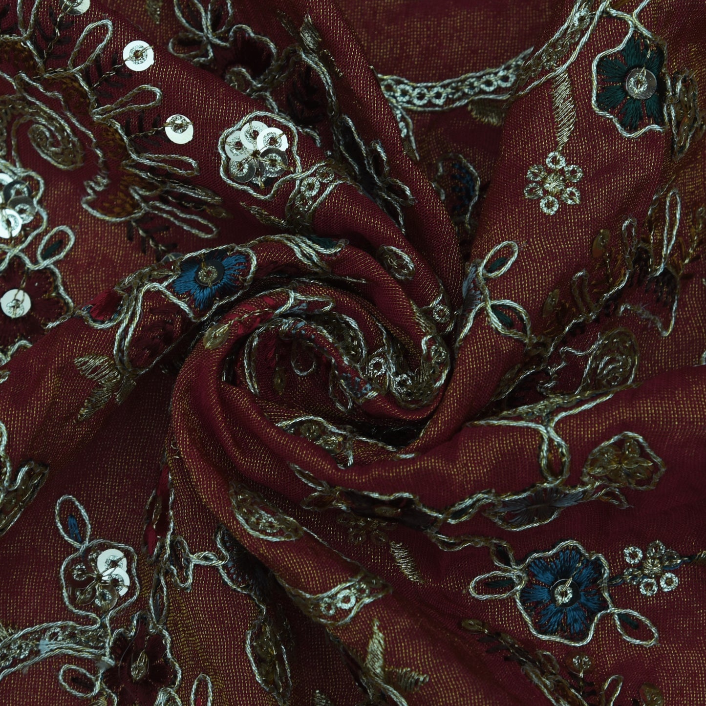 Tissue Embroidery Fabric