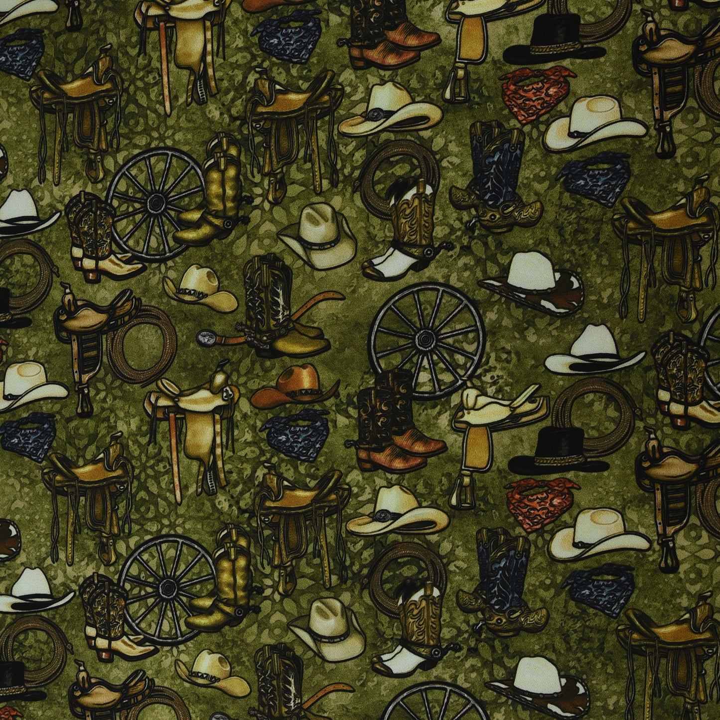 Twill Silk Print Fabric