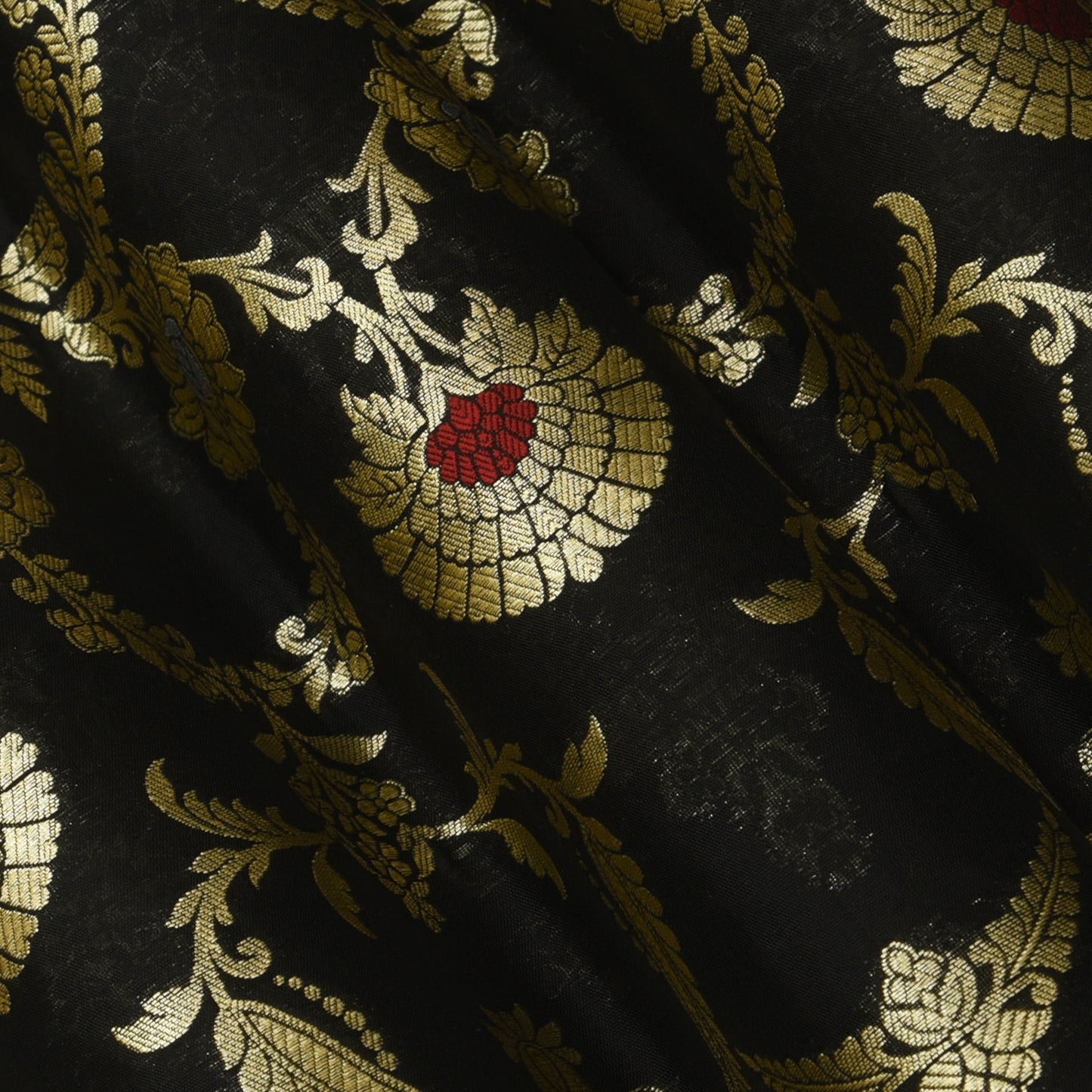 Chinia Silk Meena Brocade Fabric