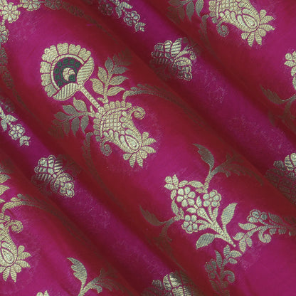 Chinia Silk Meena Brocade Fabric