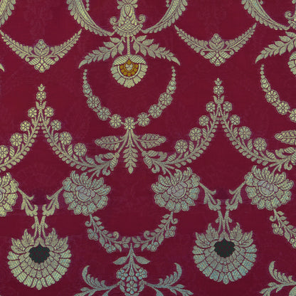 Chinia Silk Meena Brocade Fabric