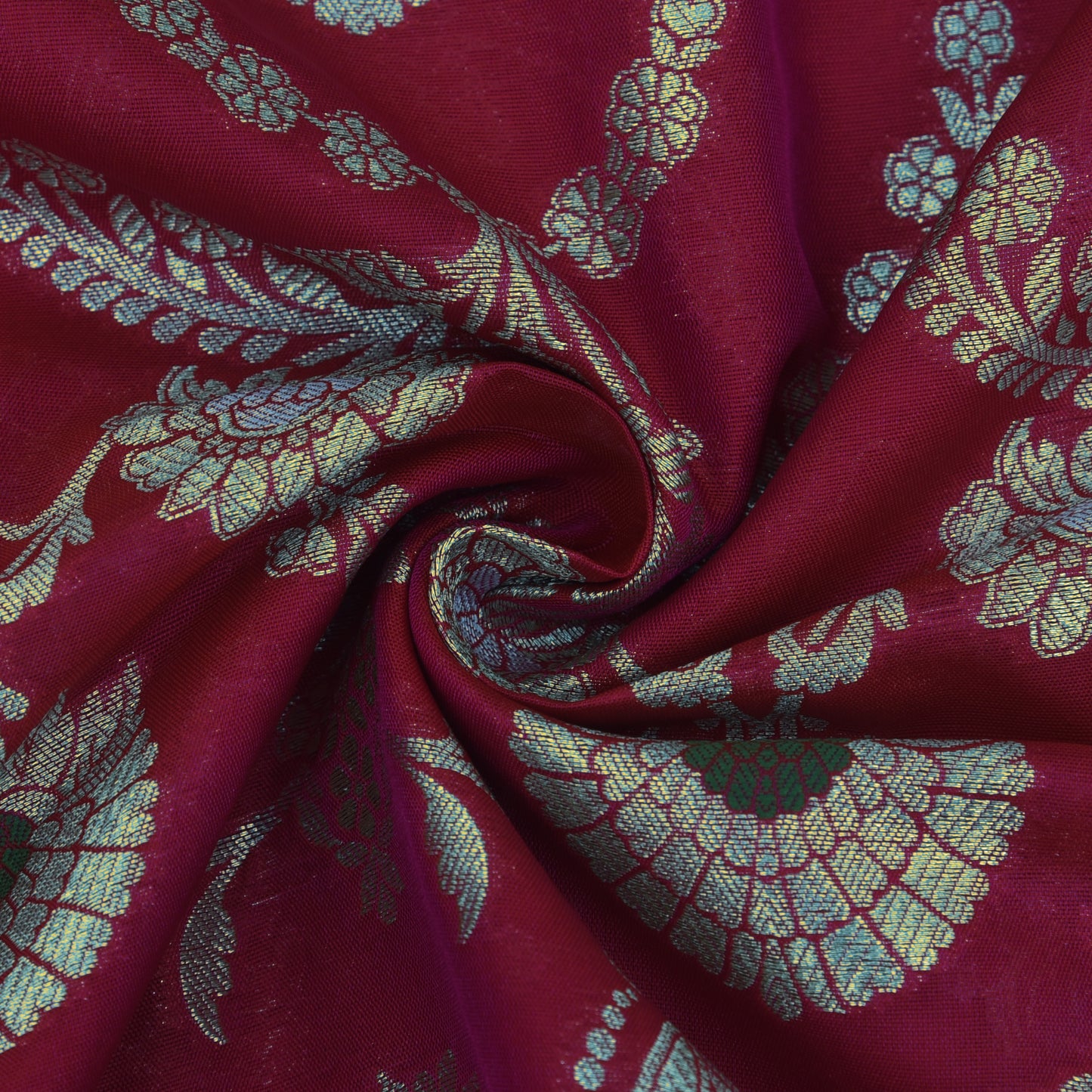 Chinia Silk Meena Brocade Fabric