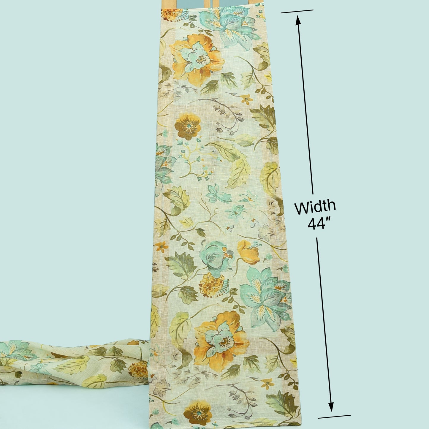 Linen Print Fabric
