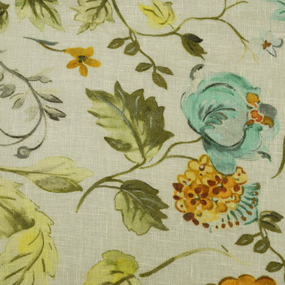 Linen Print Fabric