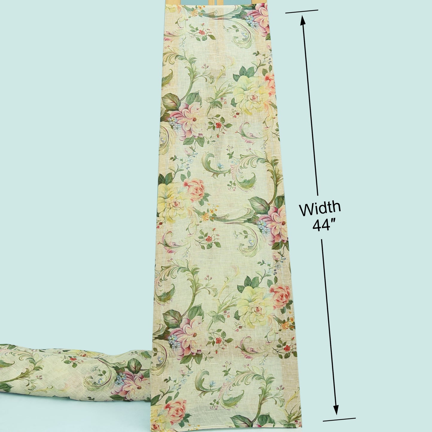 Linen Print Fabric