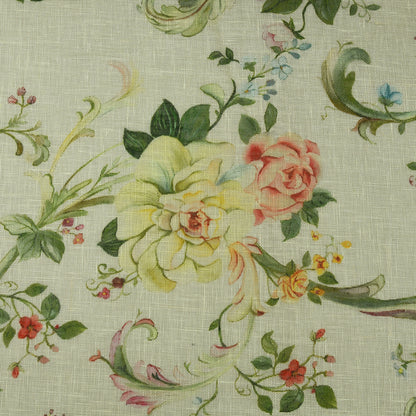 Linen Print Fabric