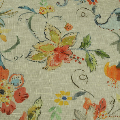 Linen Print Fabric