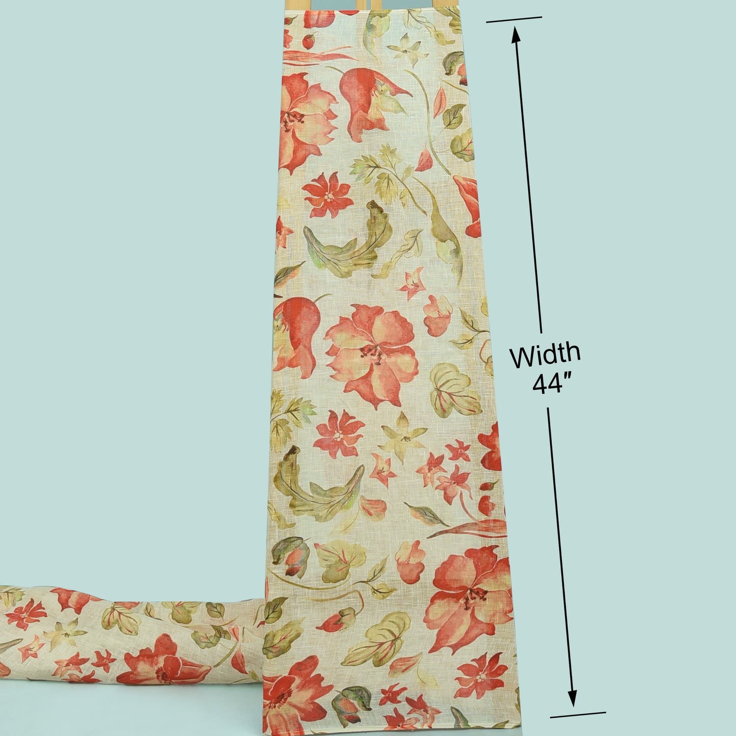 Linen Print Fabric