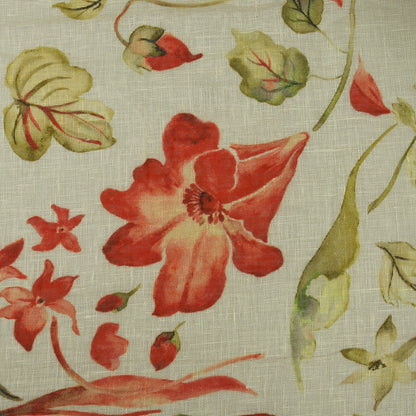 Linen Print Fabric