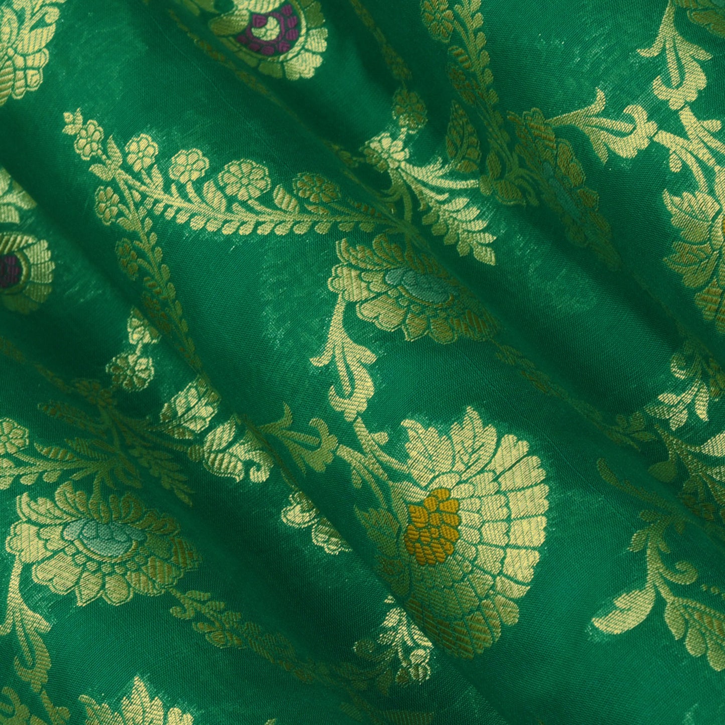 Chinia Silk Meena Brocade Fabric