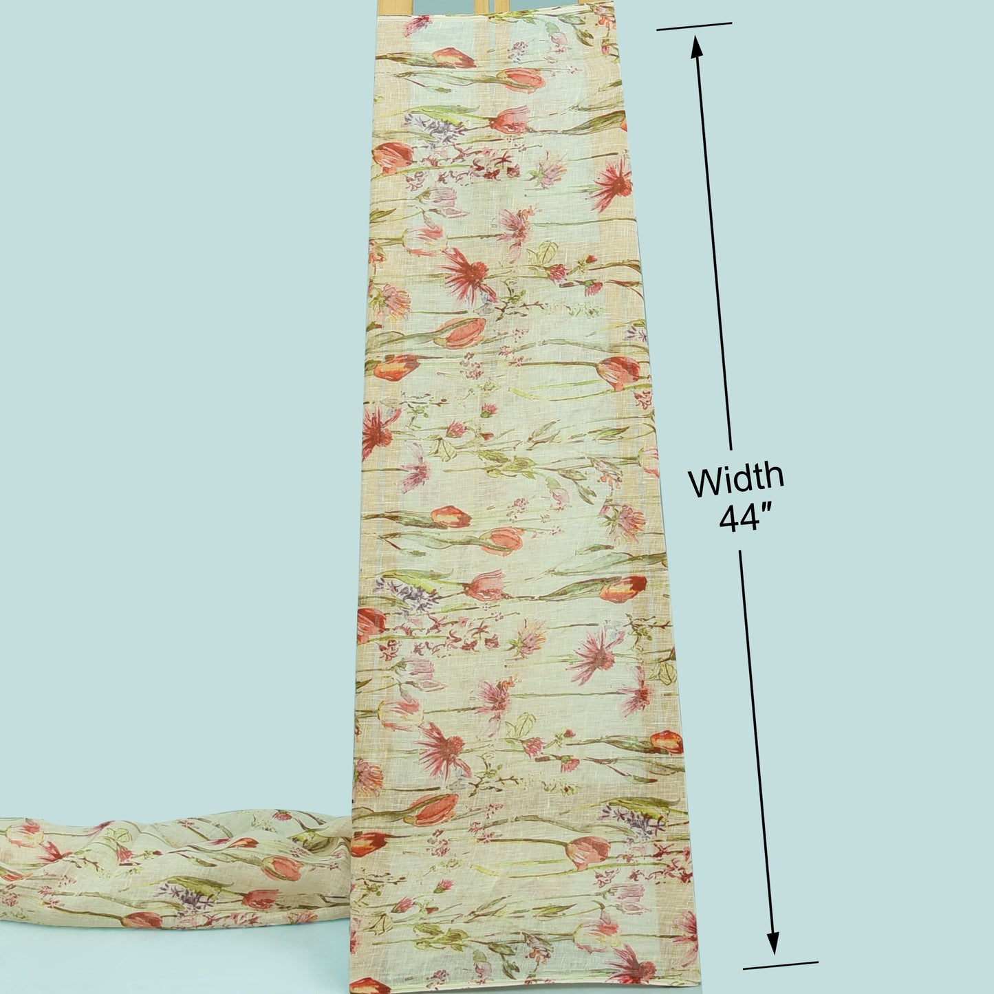 Linen Print Fabric