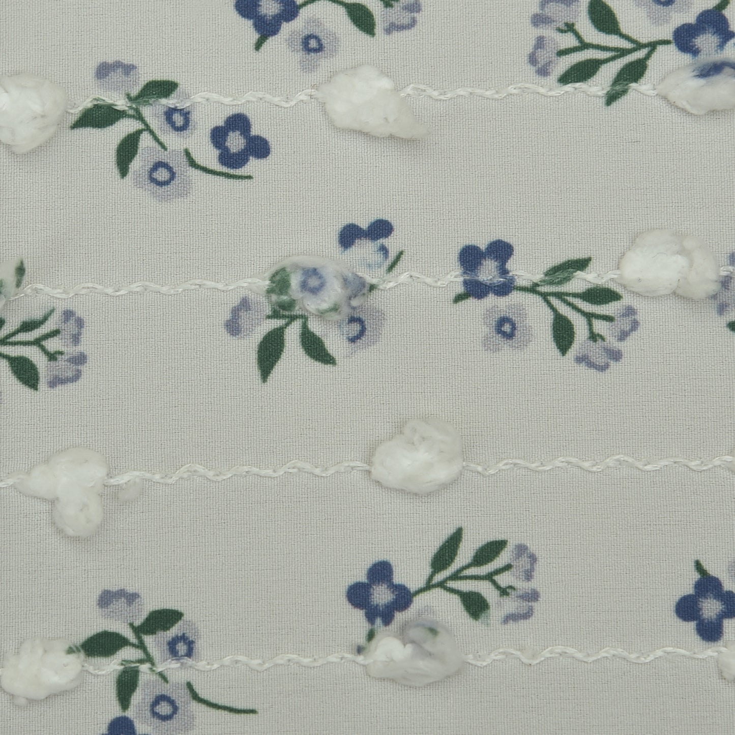 Cotton Print Embroidery Fabric