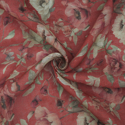 Linen Print Fabric