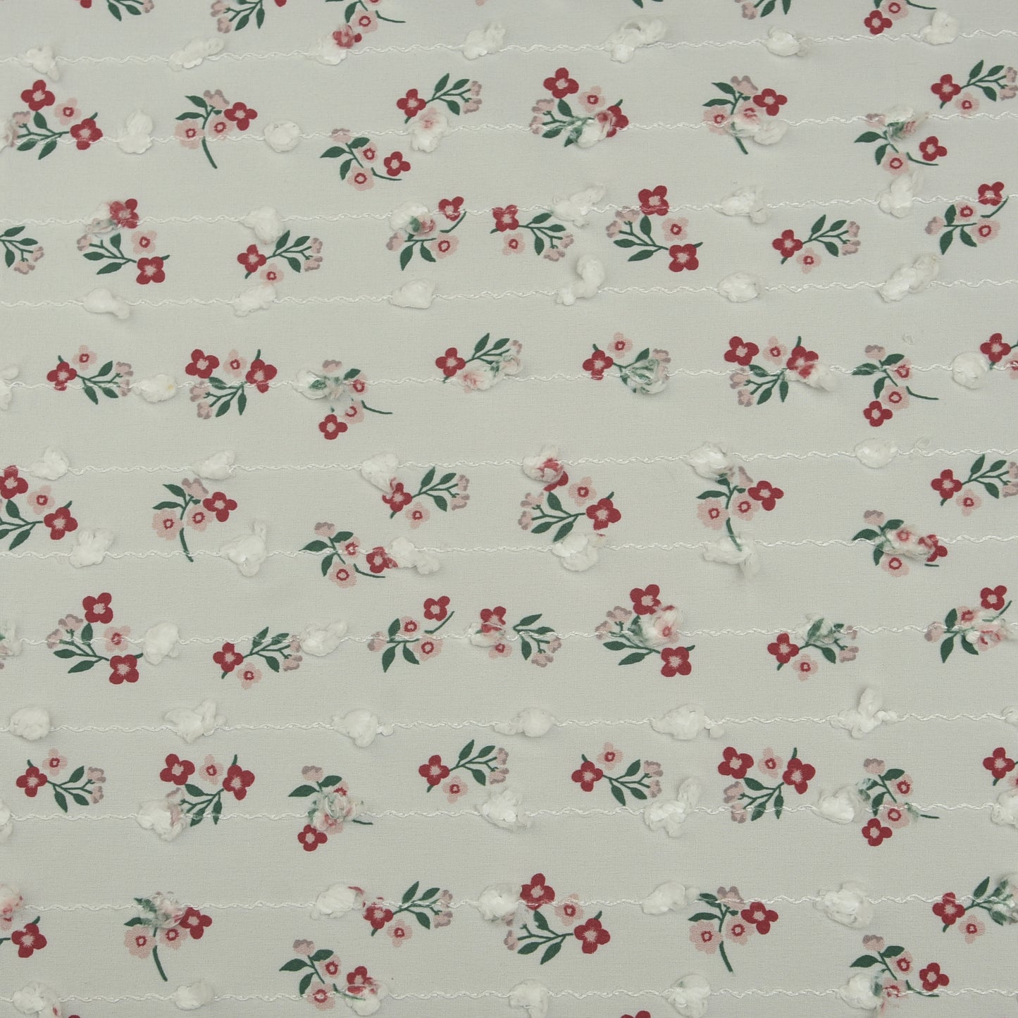 Cotton Print Embroidery Fabric