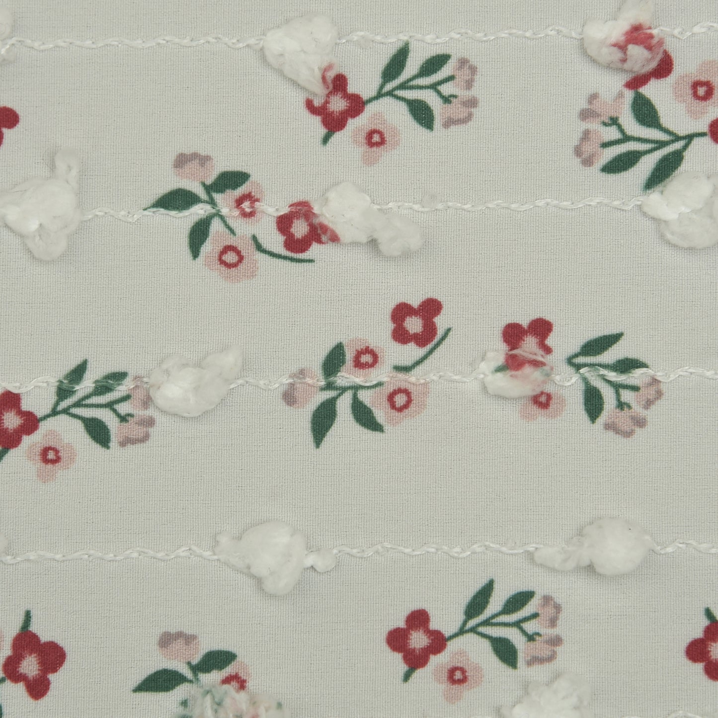 Cotton Print Embroidery Fabric