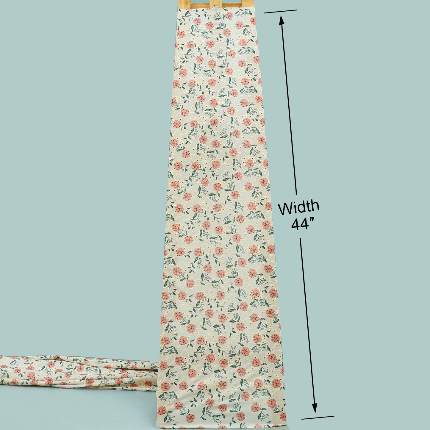 Cotton Print Embroidery Fabric