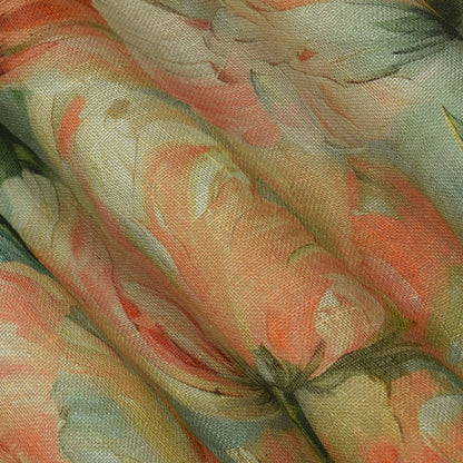 Linen Print Fabric