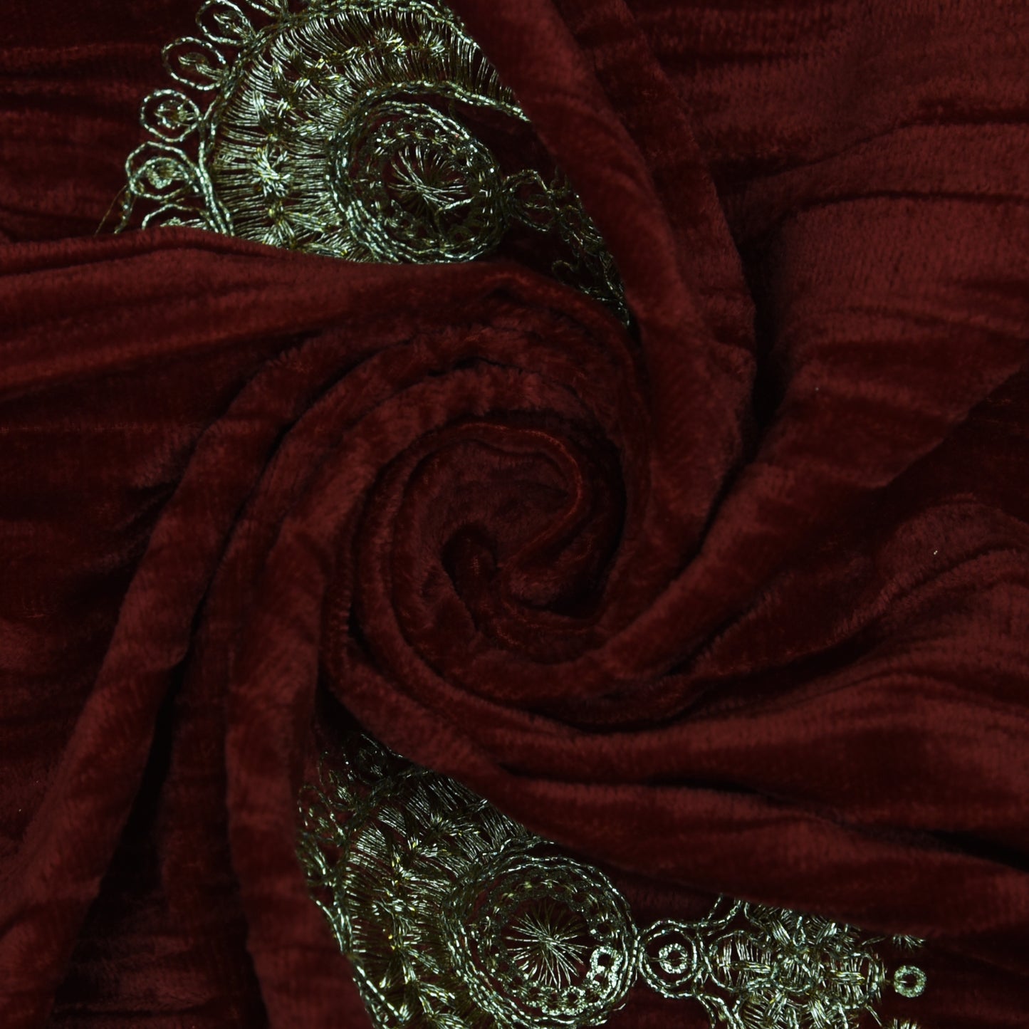 Rani Color Crush Velvet Boota Fabric