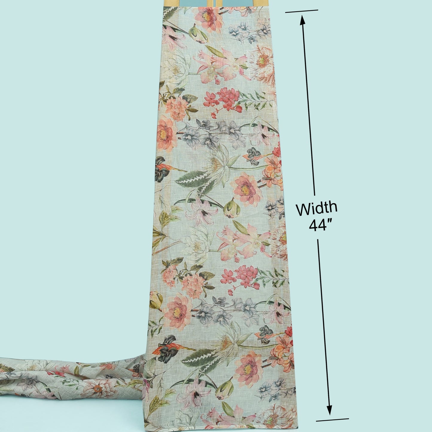 Linen Print Fabric