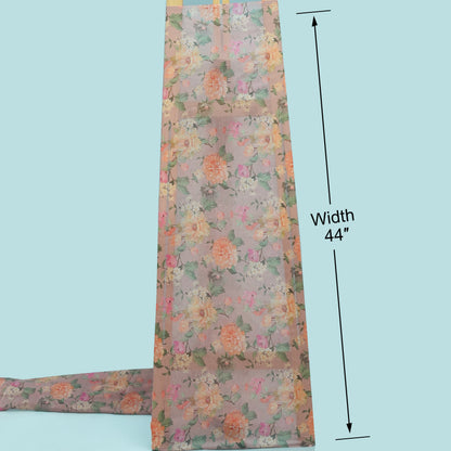 Chanderi Print Fabric