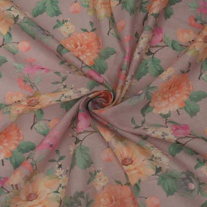 Chanderi Print Fabric