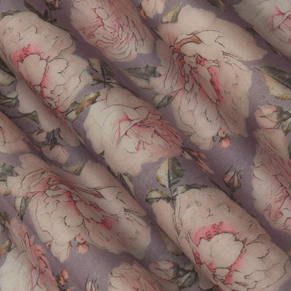 Chanderi Print Fabric