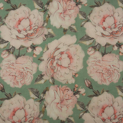 Chanderi Print Fabric