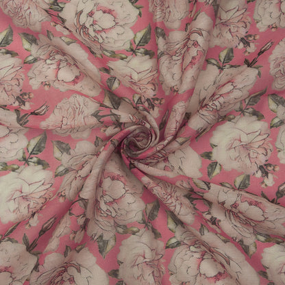 Chanderi Print Fabric