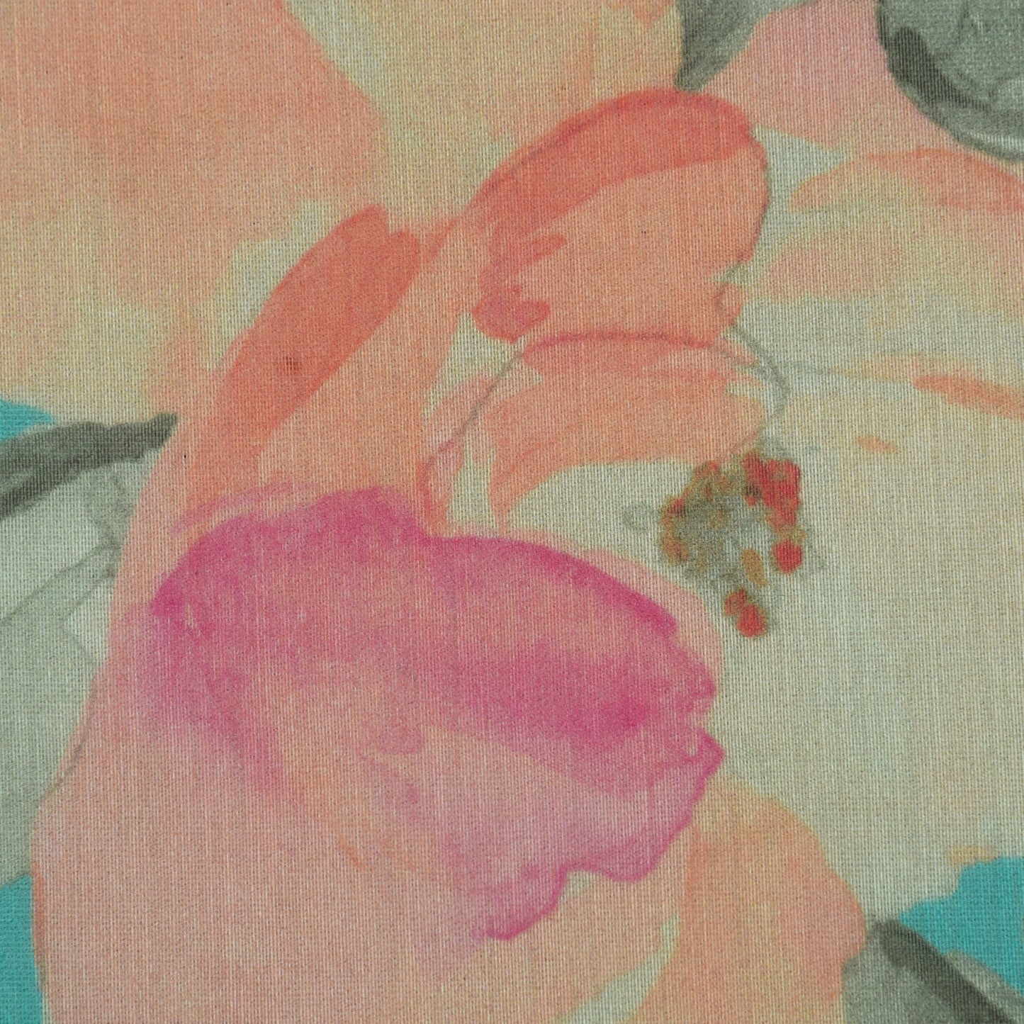 Chanderi Print Fabric