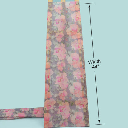 Chanderi Print Fabric