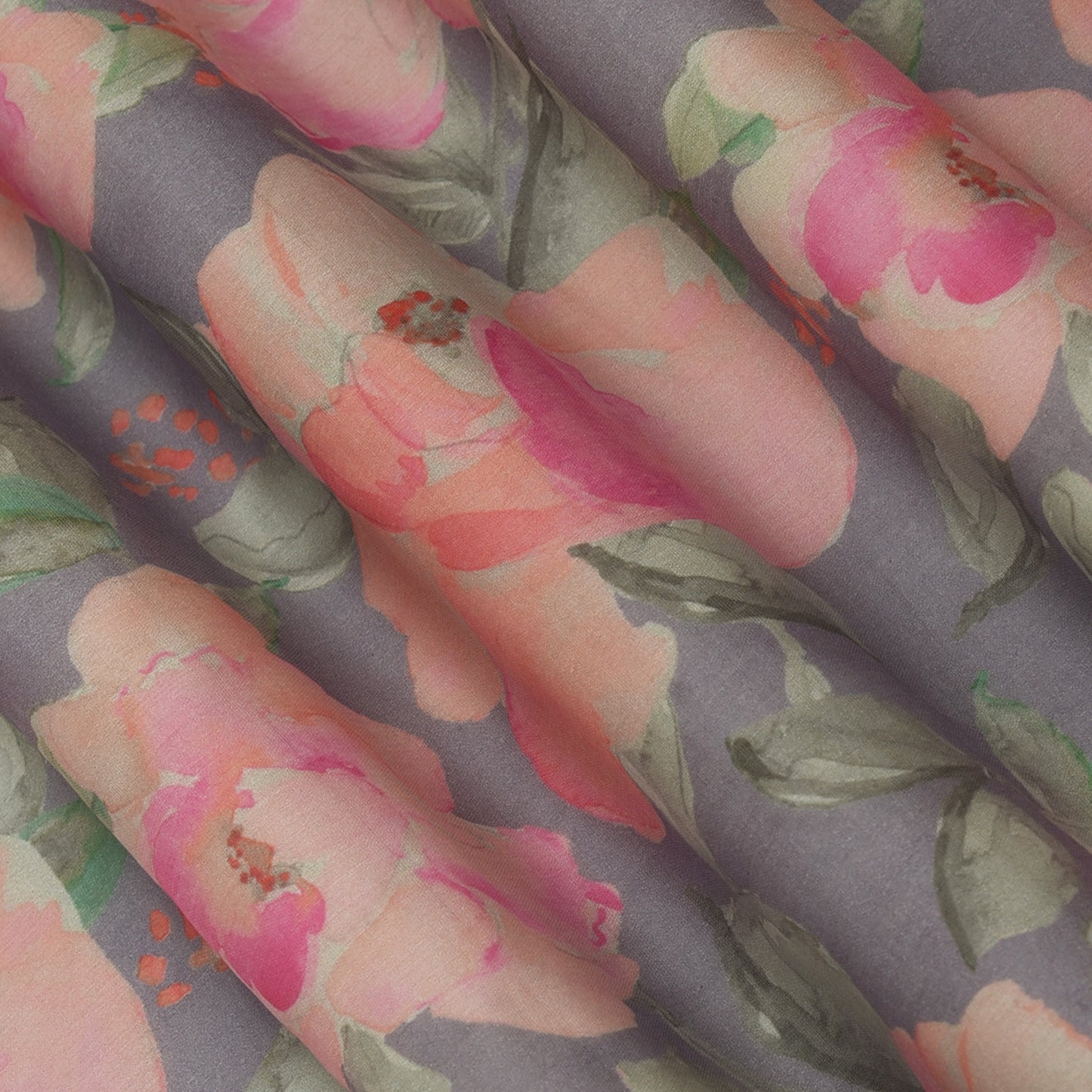 Chanderi Print Fabric