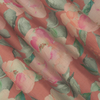 Chanderi Print Fabric