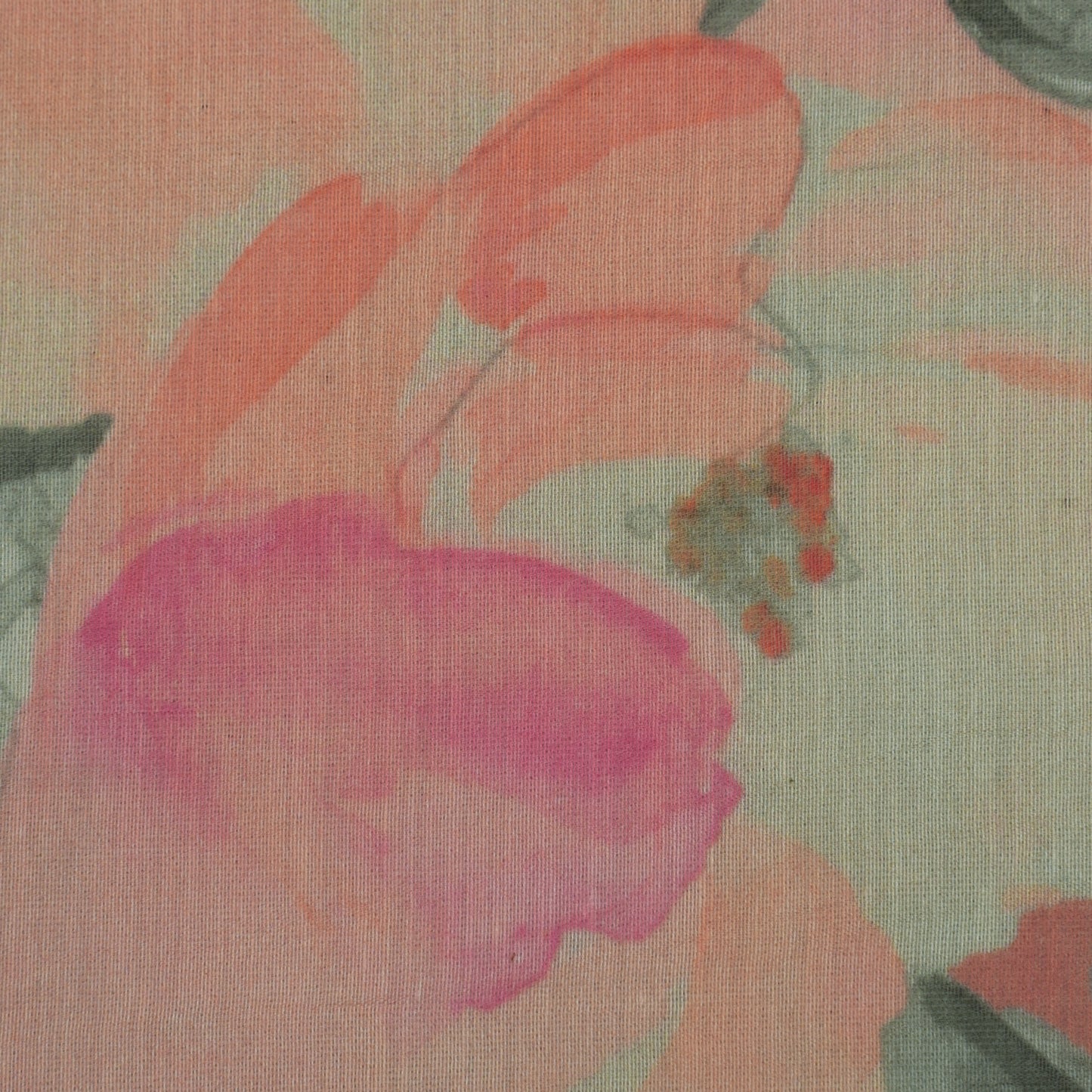 Chanderi Print Fabric