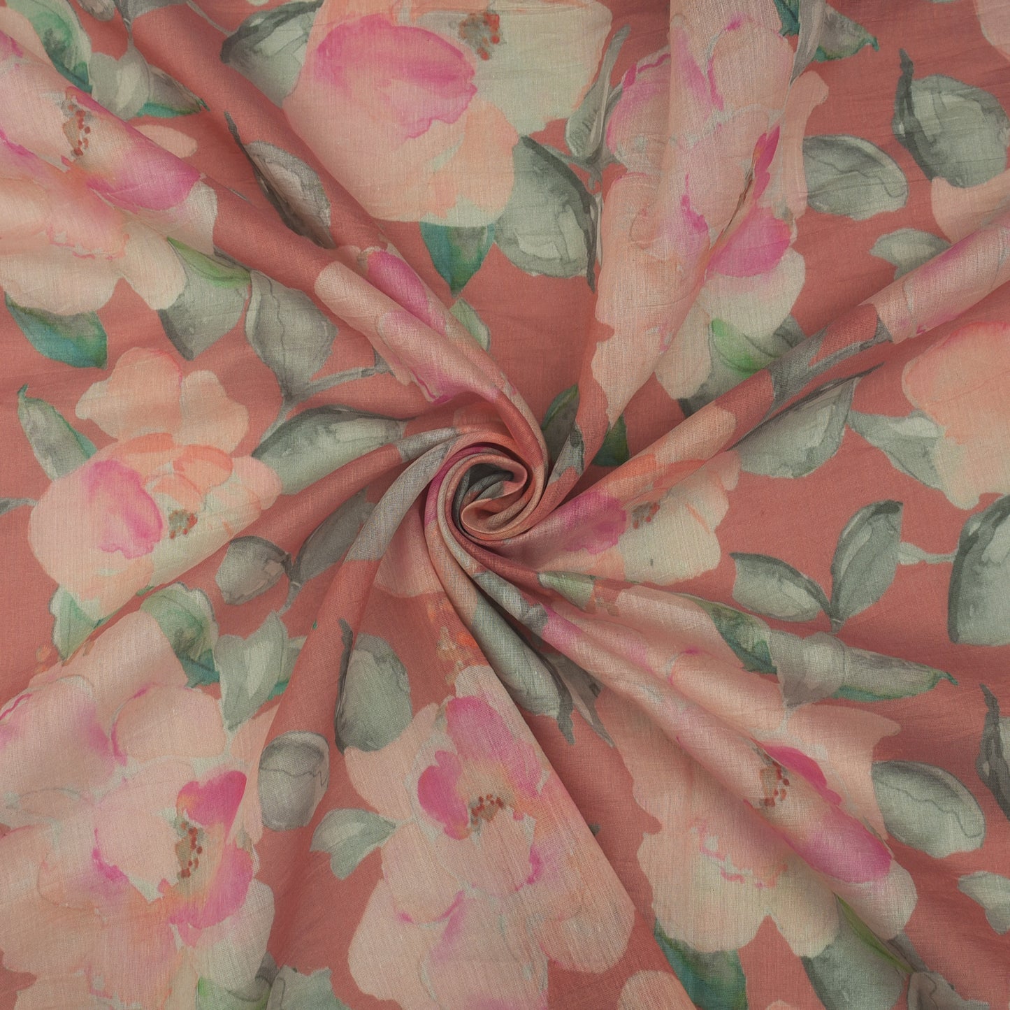 Chanderi Print Fabric