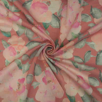 Chanderi Print Fabric